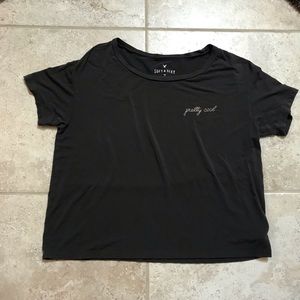 Dark Grey American Eagle Short Sleeve T-Shirt